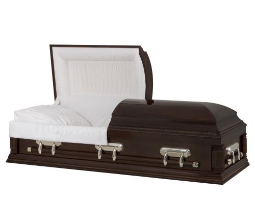 Cercueils Concept 18204-00535-N CERCUEIL DE PEUPLIER REPOLI NOVA  ACAJOU DU SUD FIBRES DE BOIS NON H2510S-1    3 X 1 BRUN TONE 